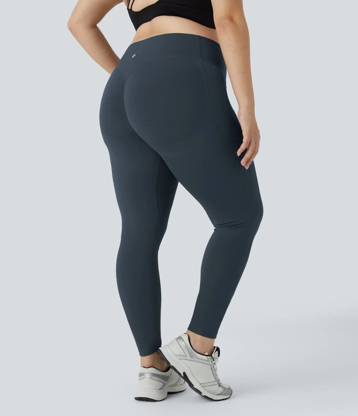 High Waisted Tummy Control Shaping Training Leggings Plus size