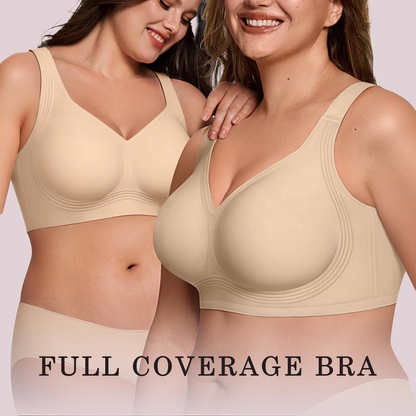 Comfortable Wireless Full Coverage Jelly Smoothing Bra
