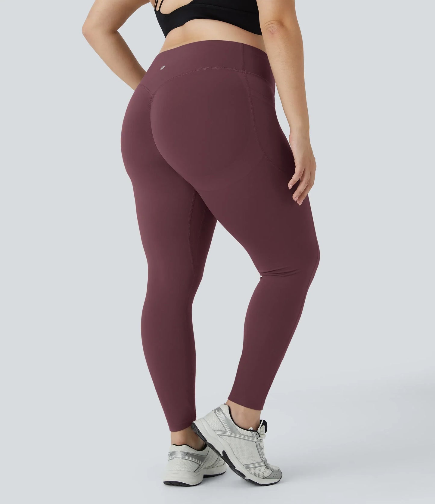 High Waisted Tummy Control Shaping Training Leggings Plus size