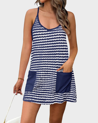 Women's Summer Sleeveless Mini Dress