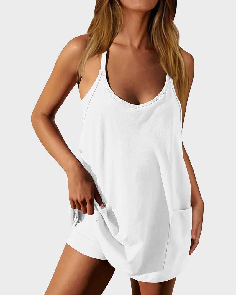 Women's Summer Sleeveless Mini Dress