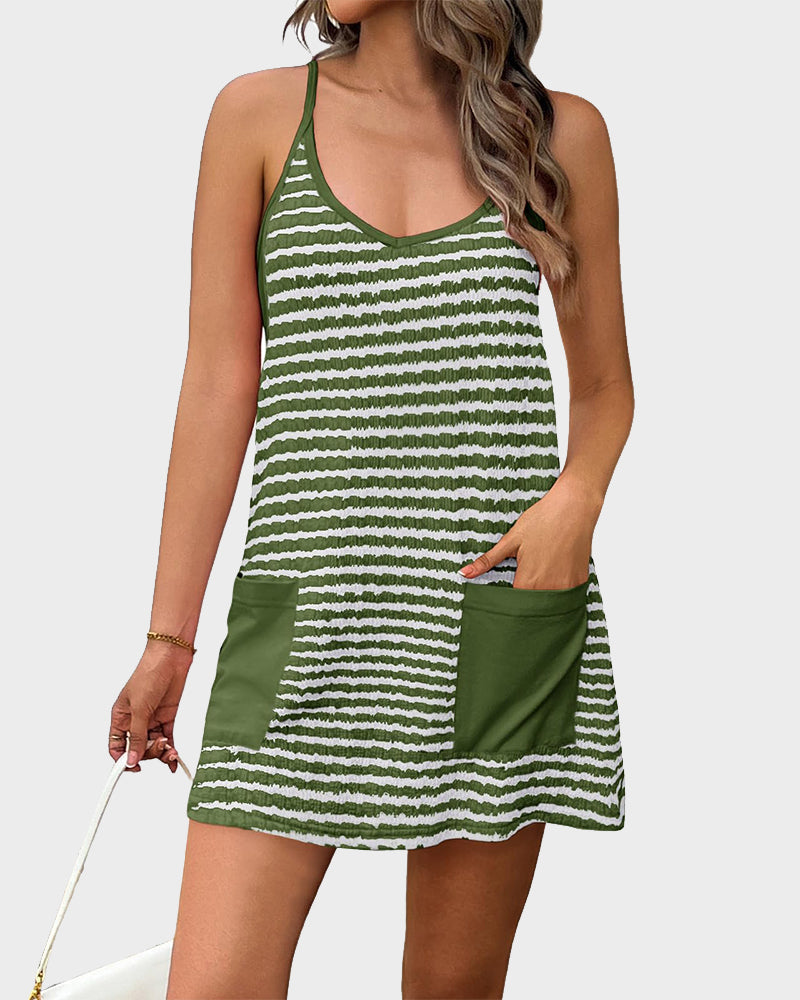 Women's Summer Sleeveless Mini Dress